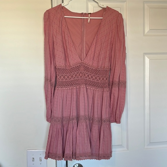 Free People Long Sleeve Dress - Picture 1 of 6